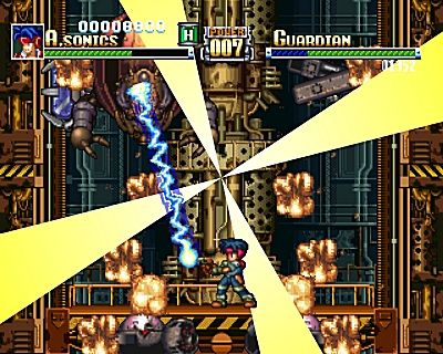 The smart bomb looks a lot more impressive on screen.